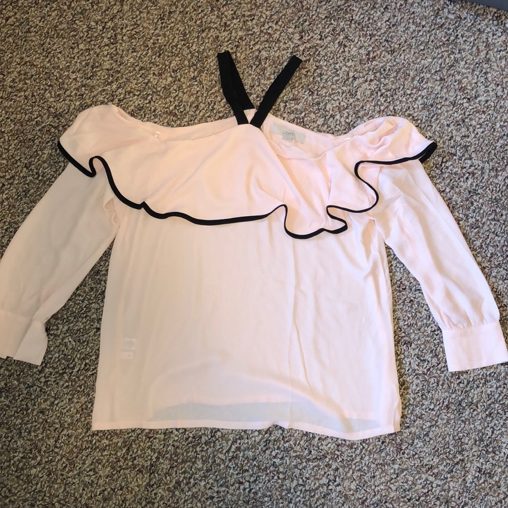 Adorable off the shoulder blouse